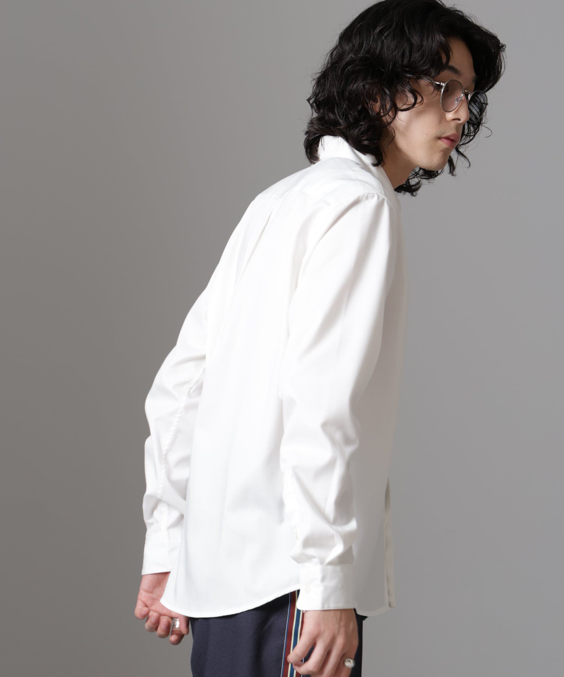 nano･universe「スタンダードレギュラーカラーシャツ/長袖」|シャツ・ブラウス|