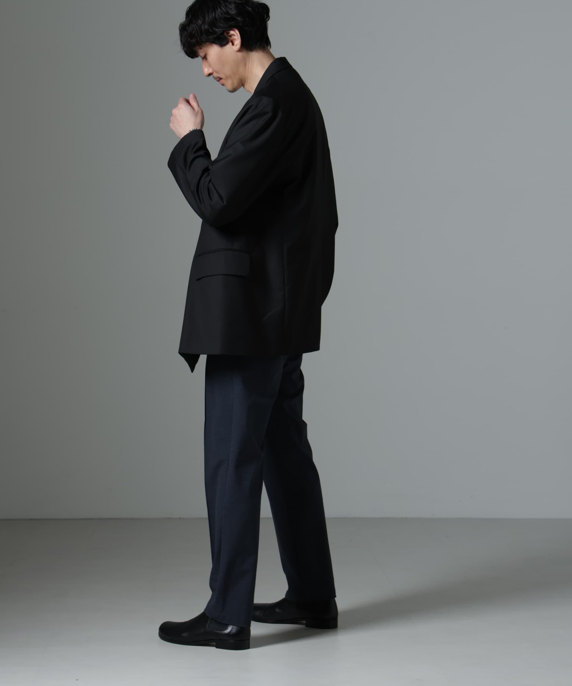 nano･universe「サイドリブストレッチイージーパンツ」|チノ|