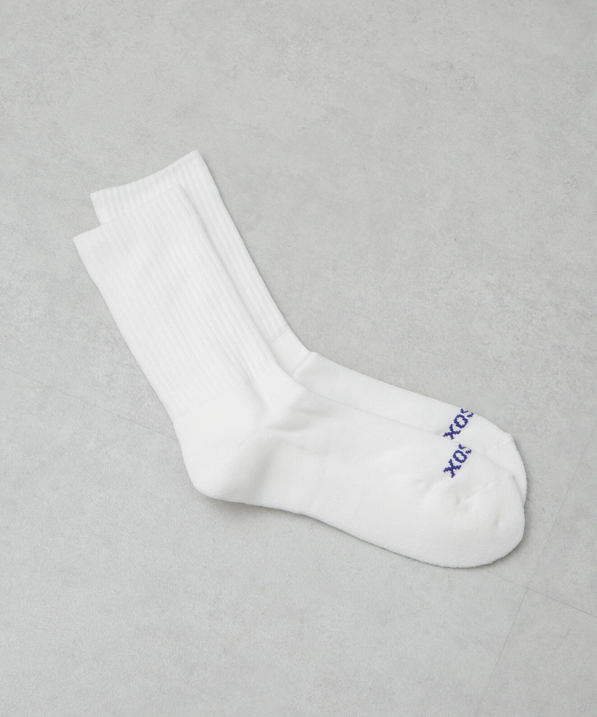 nano･universe「VIB SOX/RIB SOX」|ソックス|ホワイト