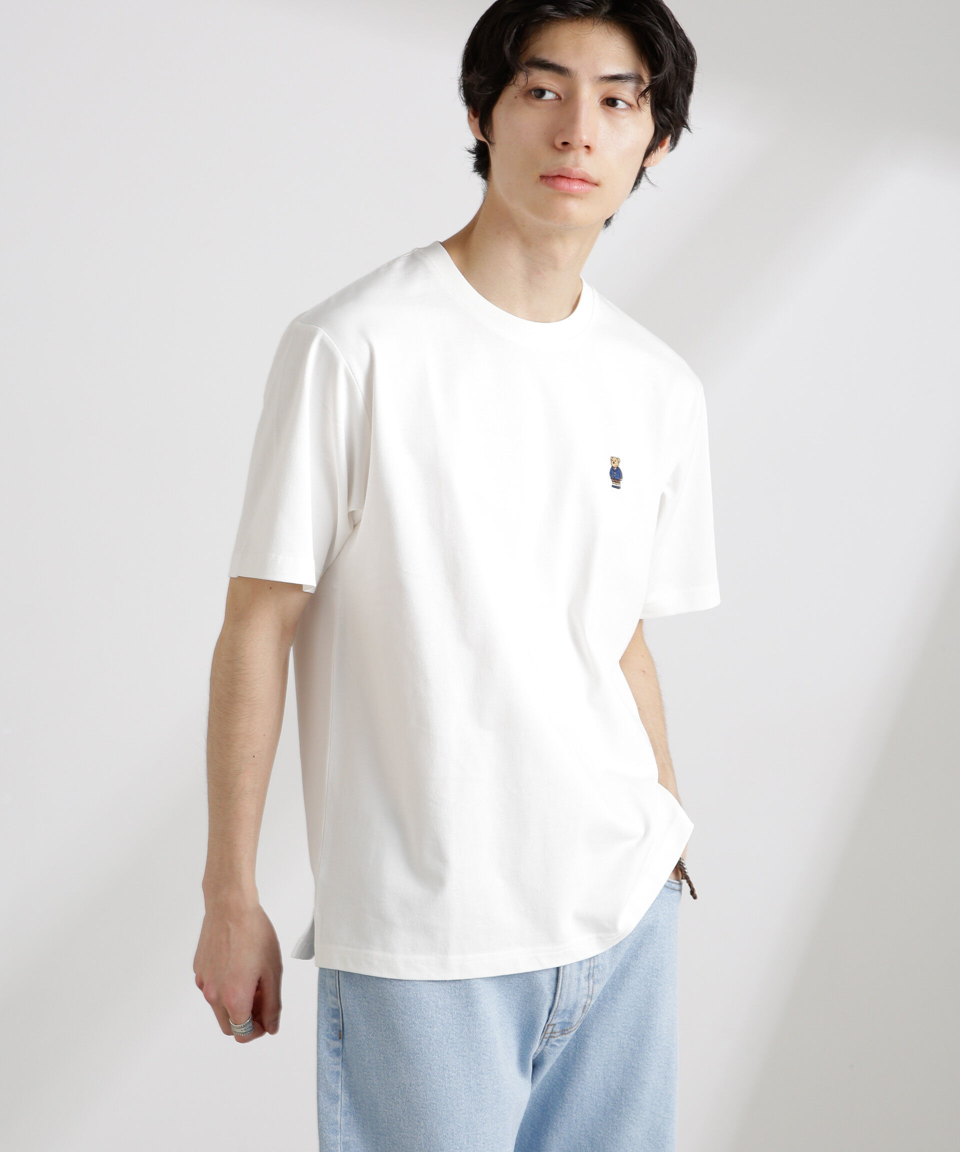  「ナノベアTシャツ 半袖」|Tシャツ・カットソー|