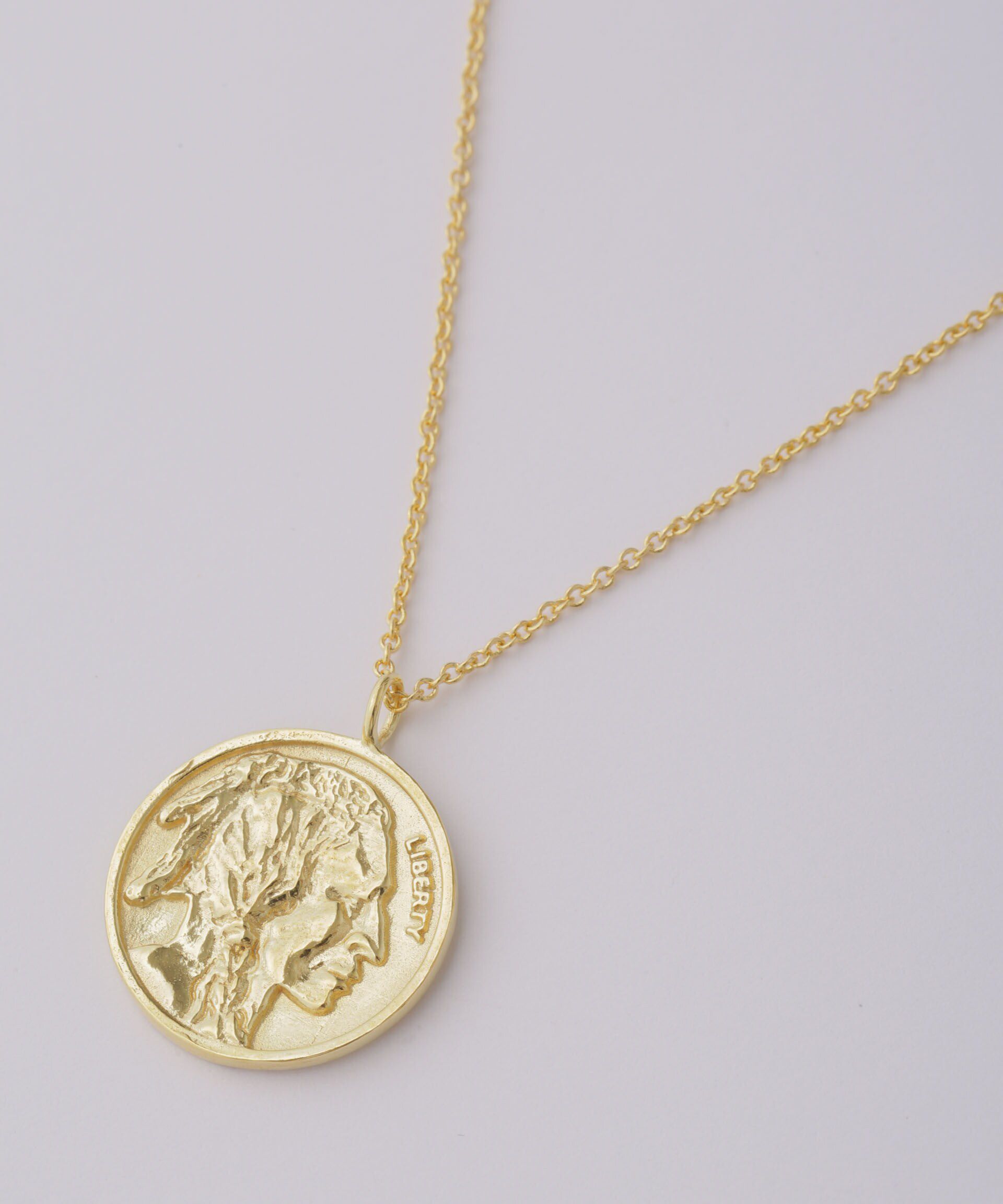 nano･universe「Chibi Jewels/Native Coin Medallion Necklace」|ネックレス|