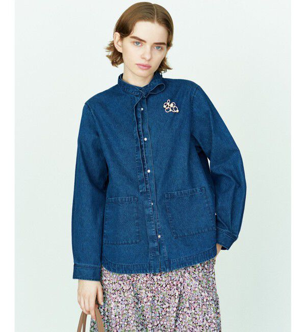 組曲「デニム シャツジャケット」|デニムジャケット|ﾕｰｽﾞﾄﾞ