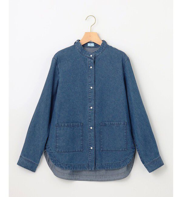 組曲「デニム シャツジャケット」|デニムジャケット|