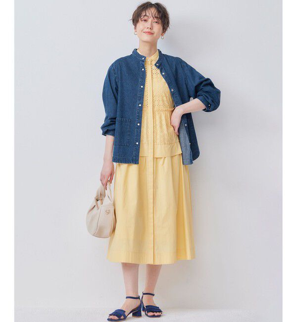 組曲「デニム シャツジャケット」|デニムジャケット|