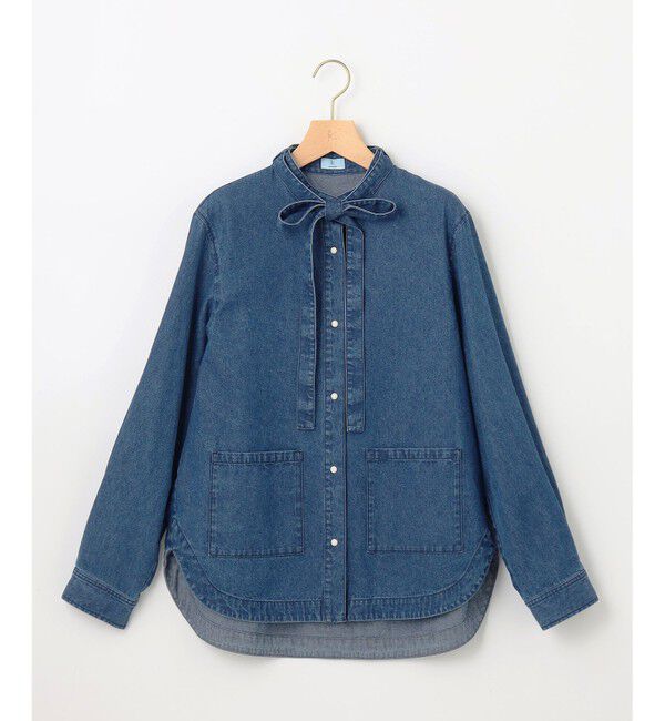 組曲「デニム シャツジャケット」|デニムジャケット|
