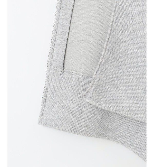 組曲「スウェットライクニットブルゾン」|ニット・セーター|