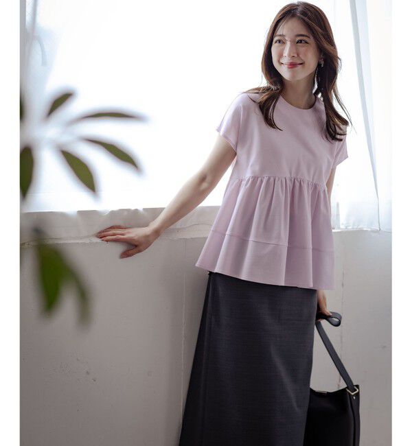 組曲「ツイルジャージーティアード カットソー」|Tシャツ・カットソー|