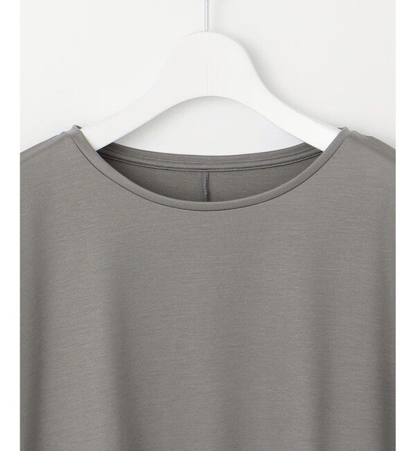 自由区「【洗える】ブラウスライクジャージー カットソー」|Tシャツ・カットソー|