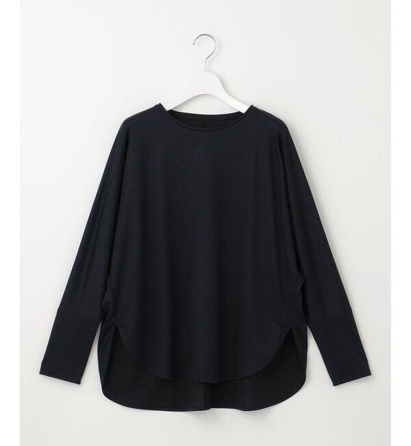 自由区「【洗える】ブラウスライクジャージー カットソー」|Tシャツ・カットソー|