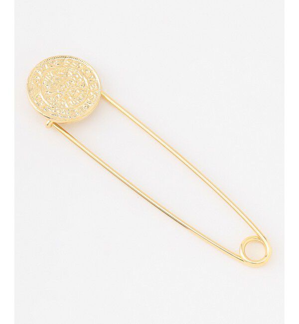 23区「コインモチーフ キルトピン」|ブローチ・コサージュ|