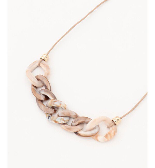 23区「樹脂チェーン ネックレス」|ネックレス|