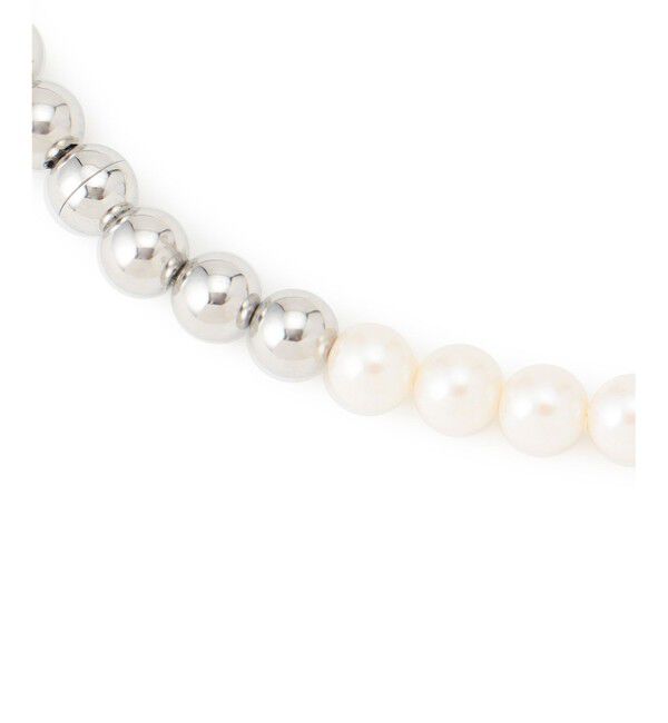 23区「【APPLAUDIR】パール＆ボールミックス ネックレス」|ネックレス|