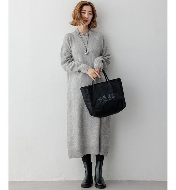23区「【洗える】カシミヤブレンド ニットワンピース」|ワンピース|