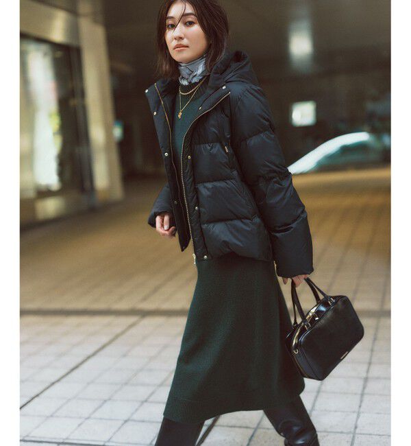 23区「【洗える】カシミヤブレンド ニットワンピース」|ワンピース|