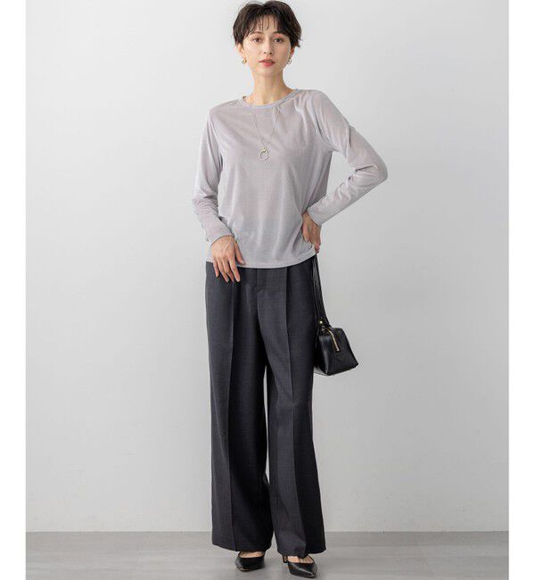 23区「【WEB限定】グラスホルダー ネックレス」|ネックレス|