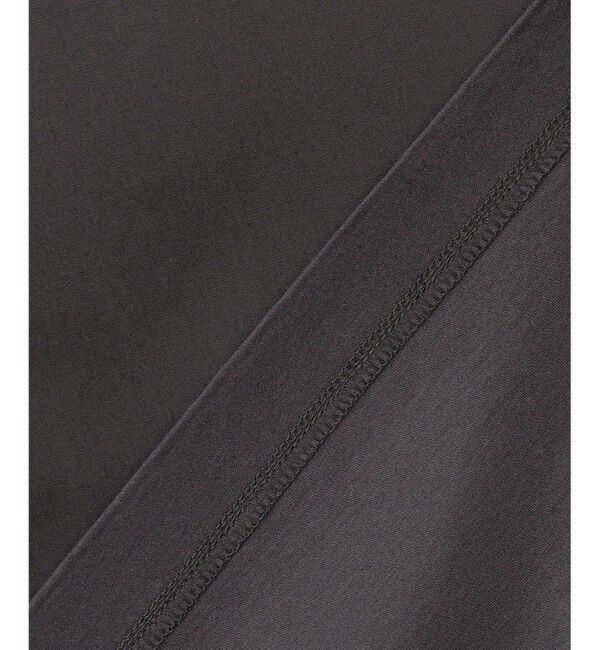 23区「【汗じみ防止/洗える】スムースデザイン ラッフルカラー カットソー」|Tシャツ・カットソー|