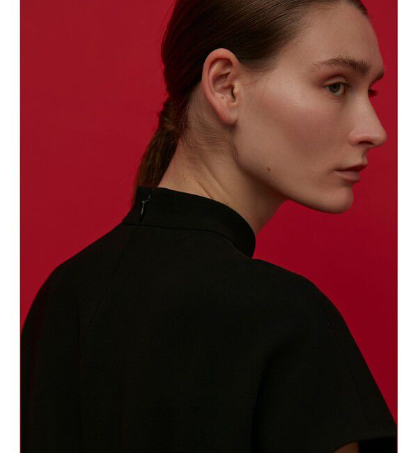 BEIGE,「AMELOT / モックネックドレス」|ワンピース|