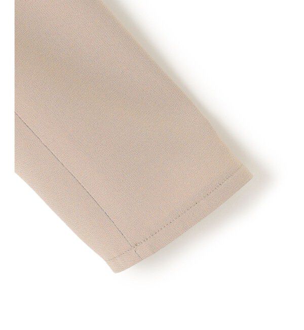 BEIGE,「【洗える・L-size】CINDY / ダブルカラージャケット」|ノーカラージャケット|