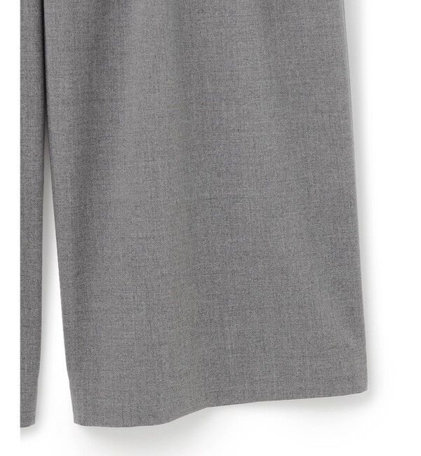 BEIGE,「【セットアップ対応・洗える・Precious 10月号掲載】ZEPHYR / ウールライクタックベルトワイドパンツ」|その他|