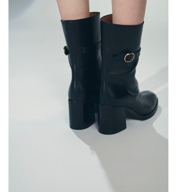 GRACE CONTINENTAL「ANGElO BERVICATO ヒールブーツ」|ショートブーツ|