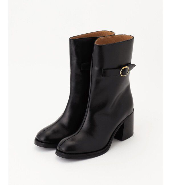 GRACE CONTINENTAL「ANGElO BERVICATO ヒールブーツ」|ショートブーツ|