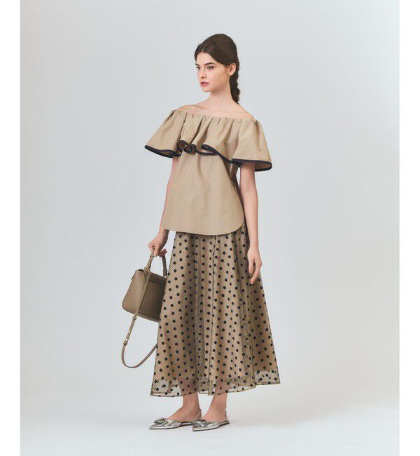 Grace Class「ラッフルトリミングブラウス」|シャツ・ブラウス|