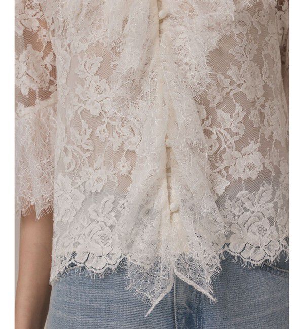 Diagram「レースコンビフリルブラウス」|シャツ・ブラウス|