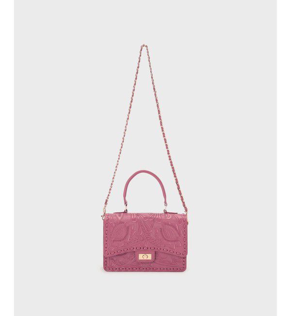 Carving Tribes「HandleChainBagls」|ショルダー・メッセンジャー|ピンク