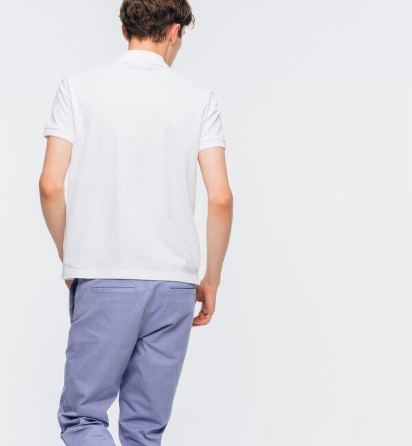 LACOSTE「スリムフィットソリッドポロシャツ（半袖）」|ポロシャツ|