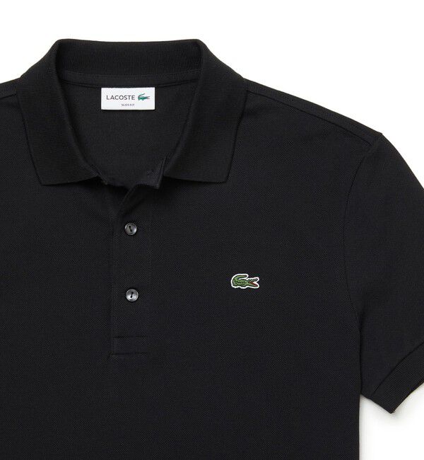 LACOSTE「スリムフィットソリッドポロシャツ（半袖）」|ポロシャツ|