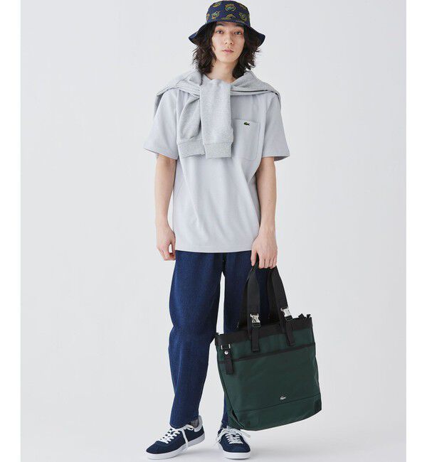 LACOSTE「コメ PCポケットラージトートバッグ」|トートバッグ|