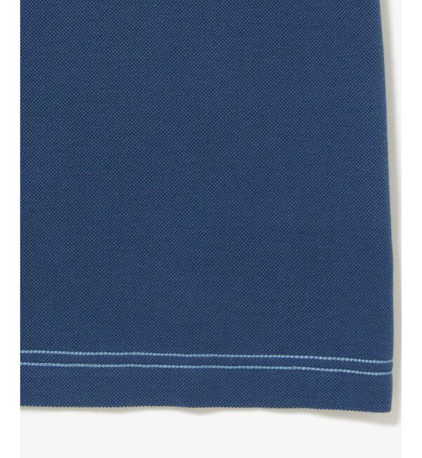 LACOSTE「スリーブネームパッチ鹿の子地Tシャツ」|Tシャツ・カットソー|