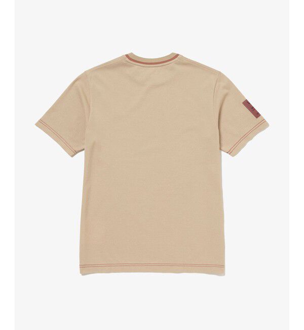 LACOSTE「スリーブネームパッチ鹿の子地Tシャツ」|Tシャツ・カットソー|