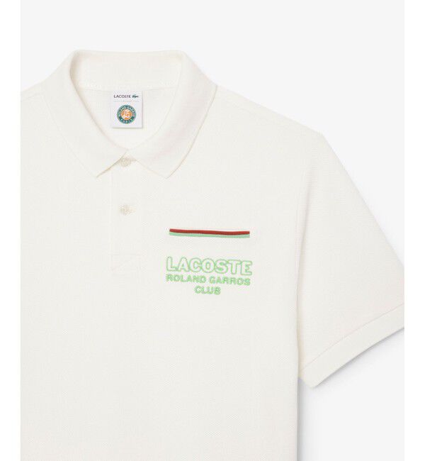 LACOSTE「ローラン・ギャロスコラボ アンパイアポロシャツ」|ポロシャツ|