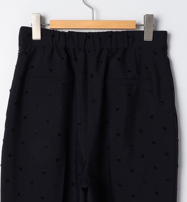 NOLLEY'S「《セットアップ対応》ウォッシャブルドットツッキリツータックテーパードパンツ」|その他|