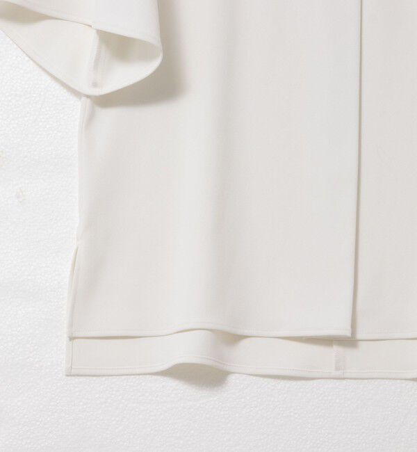 NOLLEY'S sophi「《セットアップ対応》ツイルVタックブラウス」|シャツ・ブラウス|