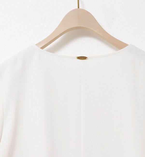 NOLLEY'S sophi「《セットアップ対応》ツイルVタックブラウス」|シャツ・ブラウス|