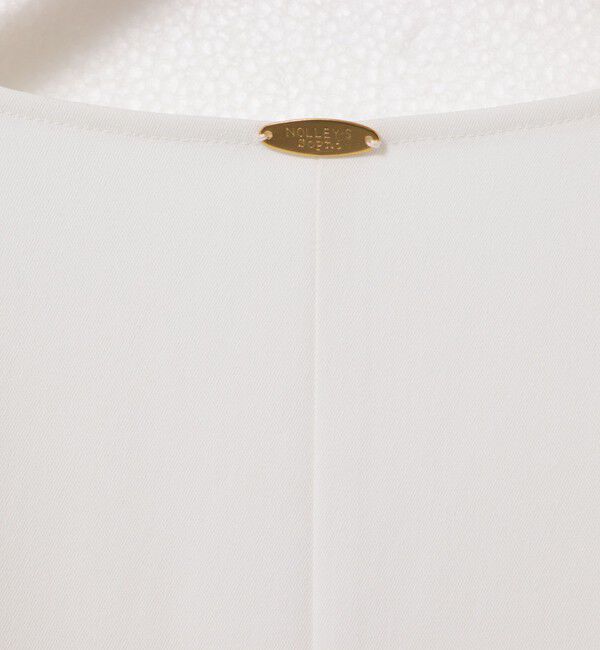 NOLLEY'S sophi「《セットアップ対応》ツイルVタックブラウス」|シャツ・ブラウス|