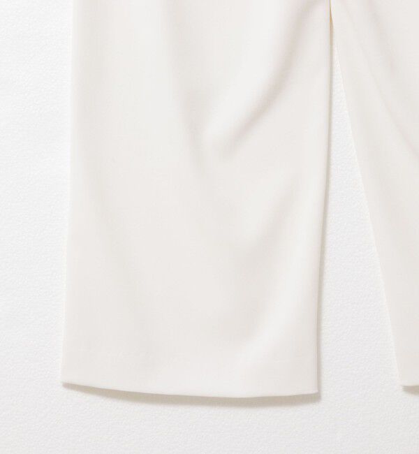 NOLLEY'S sophi「《セットアップ対応》ウォッシャブルツイルイージータックワイドパンツ」|その他|