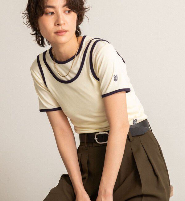 NOLLEY'S「【MAQWEL/マクウェル】リンガーリブタンクトップ」|タンクトップ|