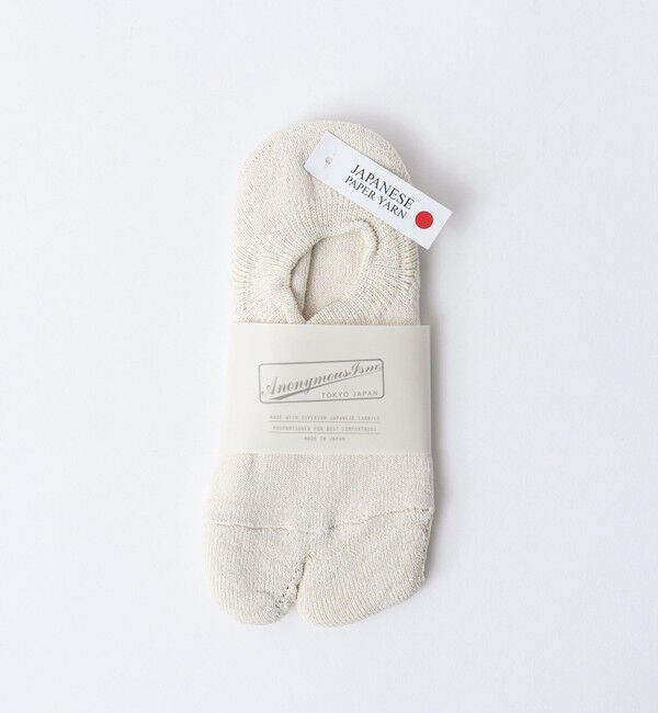 NOLLEY'S goodman「【ANONYMOUSISM/アノニマスイズム】WASHI セパレートパイルシューズイン」|ソックス|