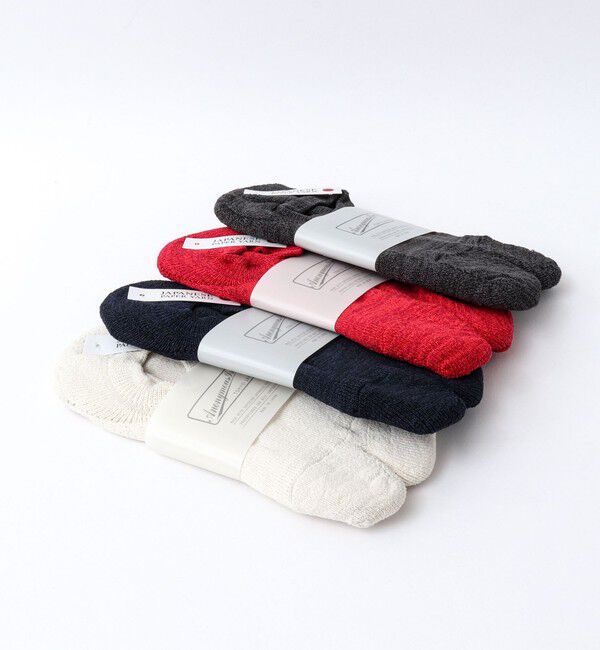 NOLLEY'S goodman「【ANONYMOUSISM/アノニマスイズム】WASHI セパレートパイルシューズイン」|ソックス|