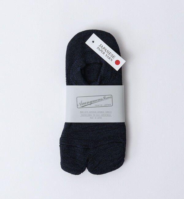 NOLLEY'S goodman「【ANONYMOUSISM/アノニマスイズム】WASHI セパレートパイルシューズイン」|ソックス|