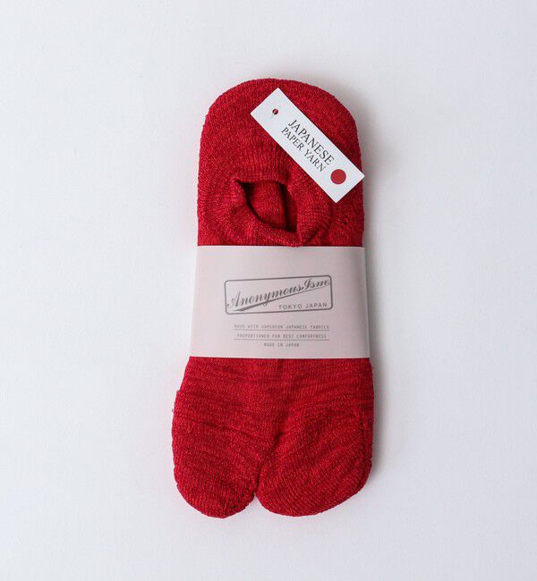 NOLLEY'S goodman「【ANONYMOUSISM/アノニマスイズム】WASHI セパレートパイルシューズイン」|ソックス|