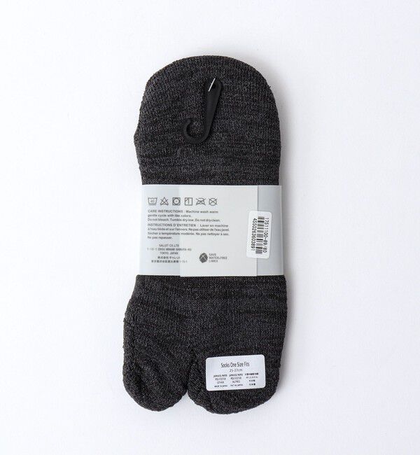 NOLLEY'S goodman「【ANONYMOUSISM/アノニマスイズム】WASHI セパレートパイルシューズイン」|ソックス|