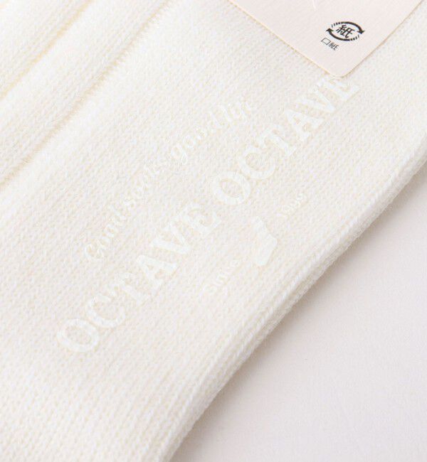 NOLLEY'S goodman「【OCTAVE OCTAVE/オクターブ オクターブ】別注クジラクォーターリブソックス」|ソックス|