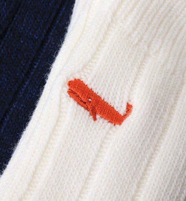 NOLLEY'S goodman「【OCTAVE OCTAVE/オクターブ オクターブ】別注クジラクォーターリブソックス」|ソックス|