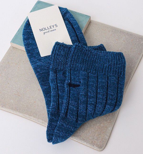 NOLLEY'S goodman「【OCTAVE OCTAVE/オクターブ オクターブ】別注クジラクォーターリブソックス」|ソックス|