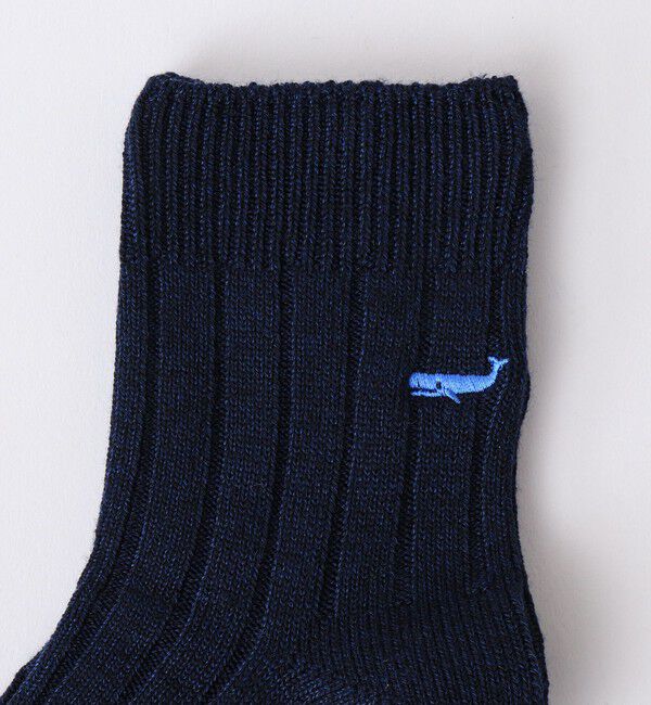 NOLLEY'S goodman「【OCTAVE OCTAVE/オクターブ オクターブ】別注クジラクォーターリブソックス」|ソックス|