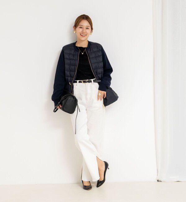 TAION/タイオン】別注ニットコンビダウンジャケット（NOLLEY'S